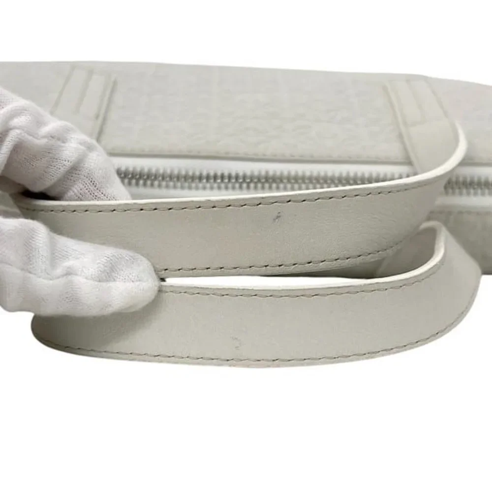 Loewe Business Bag White Repeat Anagram 358.23 L18